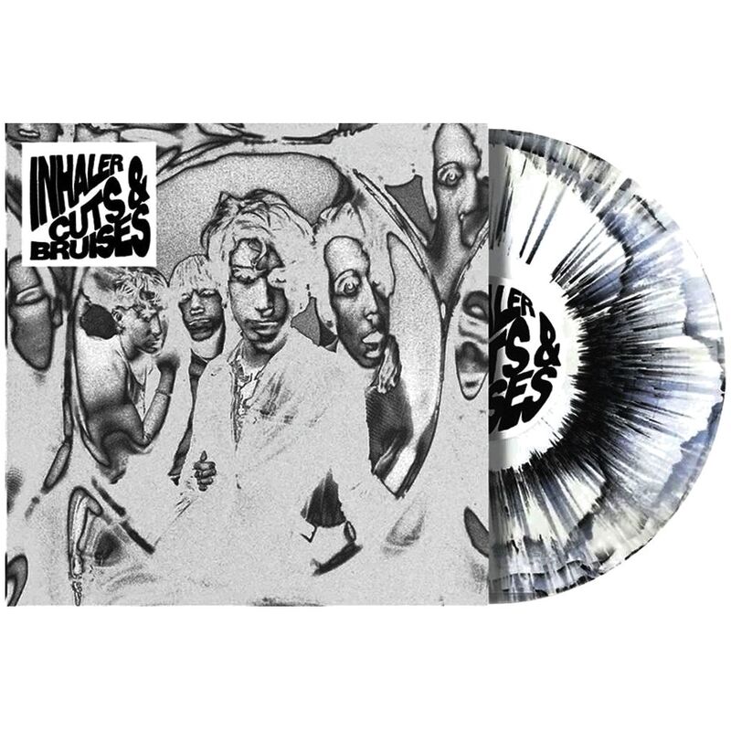 Cuts & Bruises (White Splatter Colored Vinyl) (Limited Edition) | Inhaler Cuts & Bruises (White Splatter Colored Vinyl) (Limited Edition) | Inhaler
