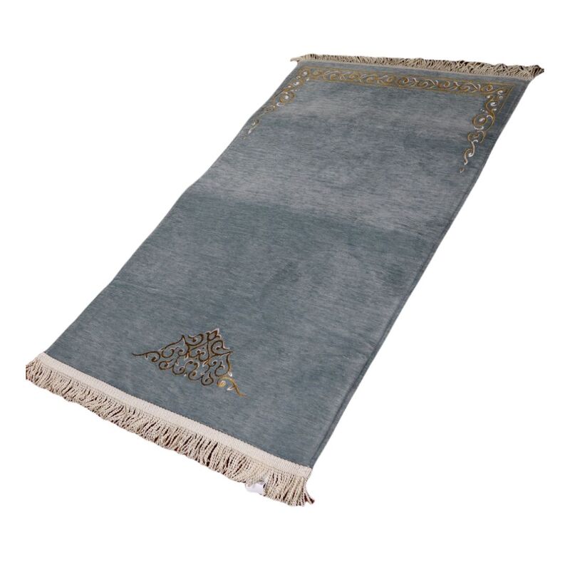 Sundus Salam Prayer Mat - Light Grey