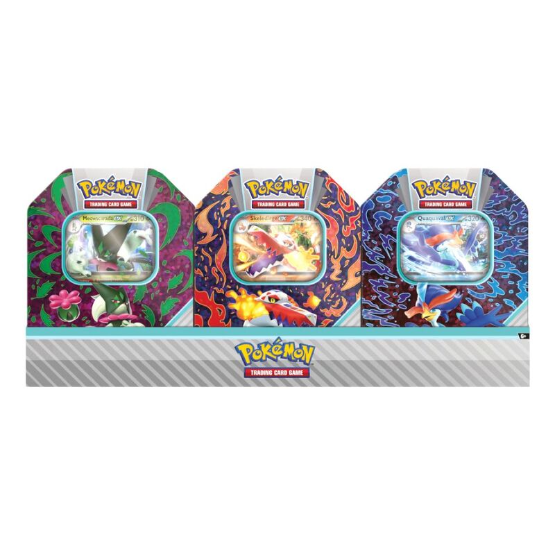 Pokemon TCG Paldea Partners Tin (Fall 2023) (Assorted - Includes 1)