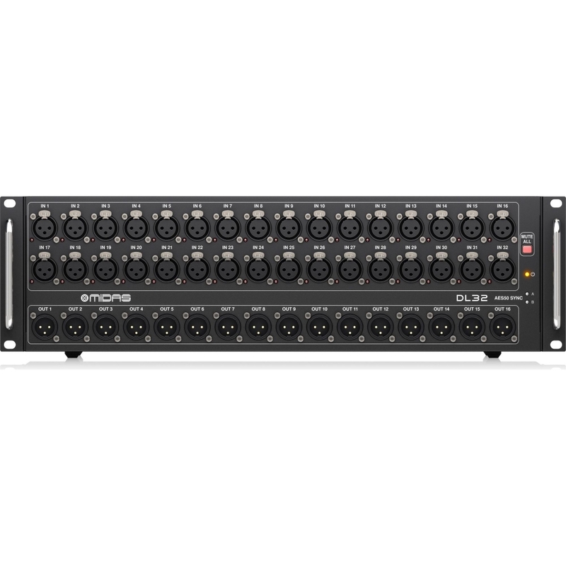 Midas DL32 32-Input And 16-Output Stage Box Midas DL32 32-Input And 16-Output Stage Box