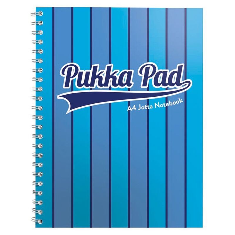 Pukka Vogue Spiral A4 Jotta Notebook - Blue Pukka Vogue Spiral A4 Jotta Notebook - Blue