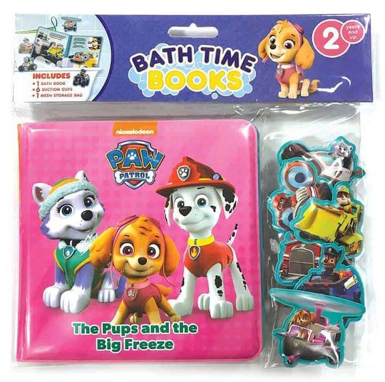 Nick Paw Patrol Girls Bath Time Books (Eva Bag Edition) | Phidal