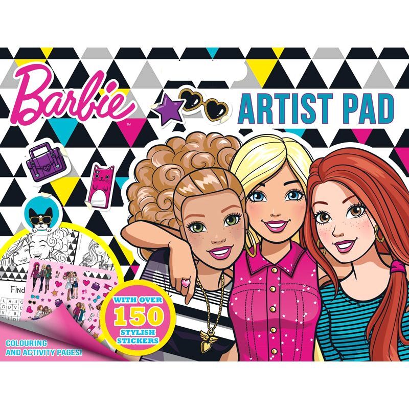 Alligator Barbie Artist Pad