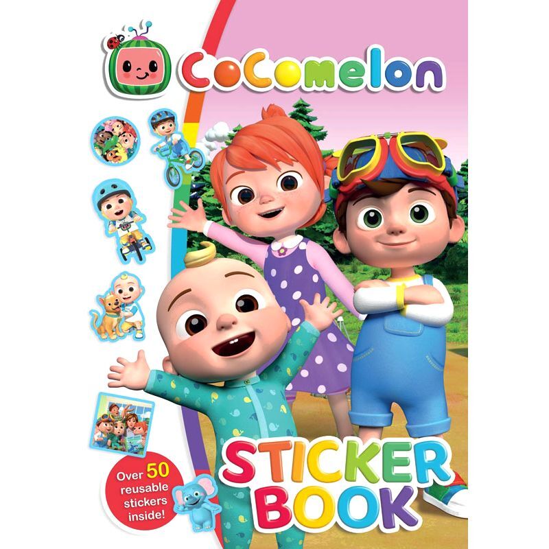 Alligator Cocomelon Sticker Book