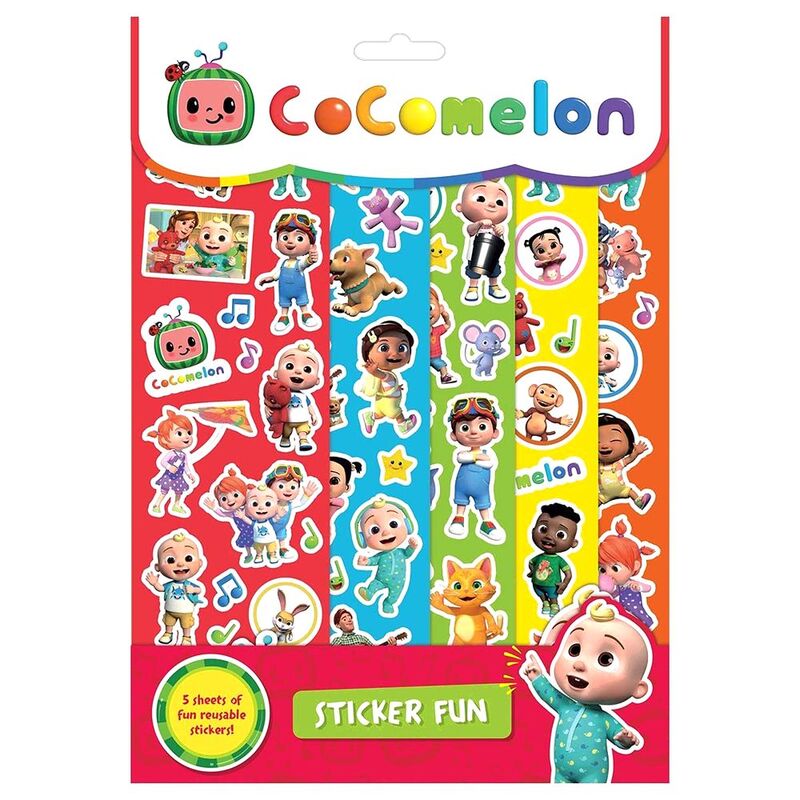 Alligator Cocomelon Sticker Fun Set