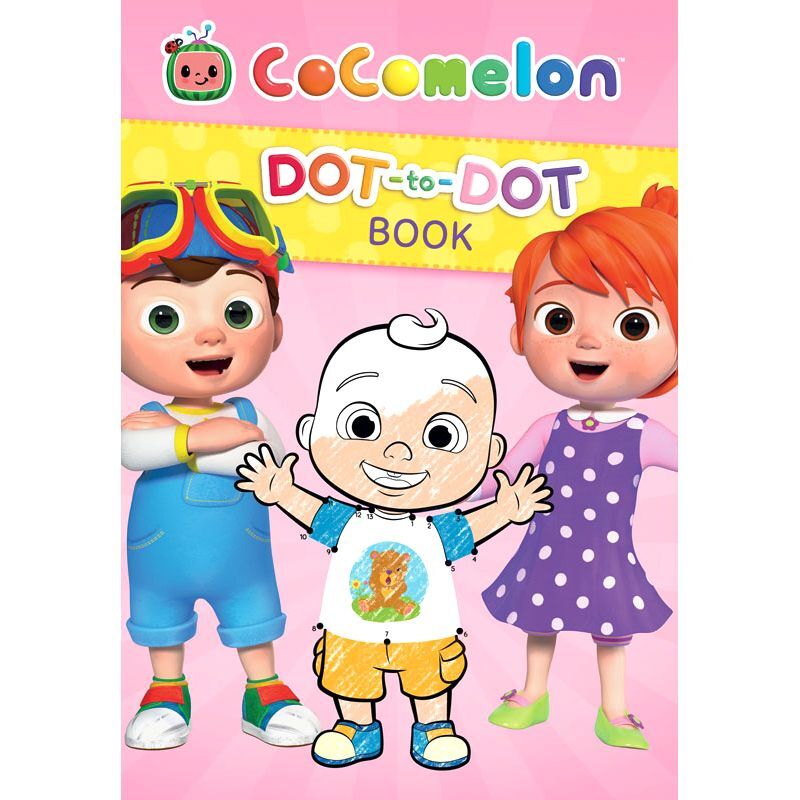 Alligator Cocomelon Dot To Dot Book