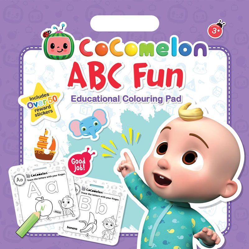 Cocomelon Abc Colouring Pad