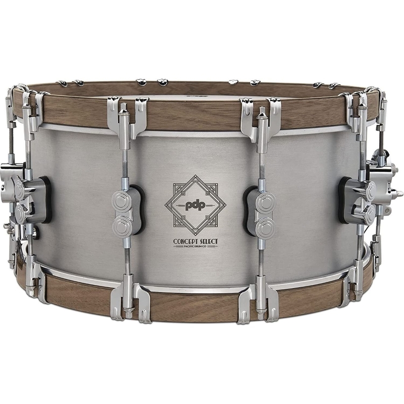 PDP Drums PDSN6514CSAL Concept Select Snare - Aluminum - 6.5-inch x 14-inch