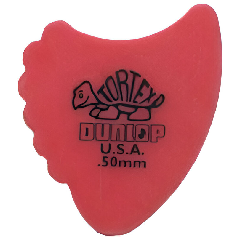 Jim Dunlop 414R.50 Tortex Fin Pick 0.50 mm