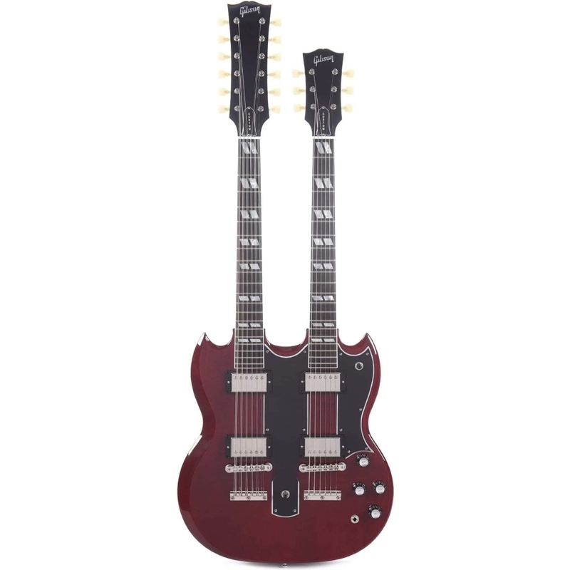 Gibson Custom DSEDCHNH1 EDS-1275 Double Neck Electric Guitar - Cherry Red - Include Hardshell Case