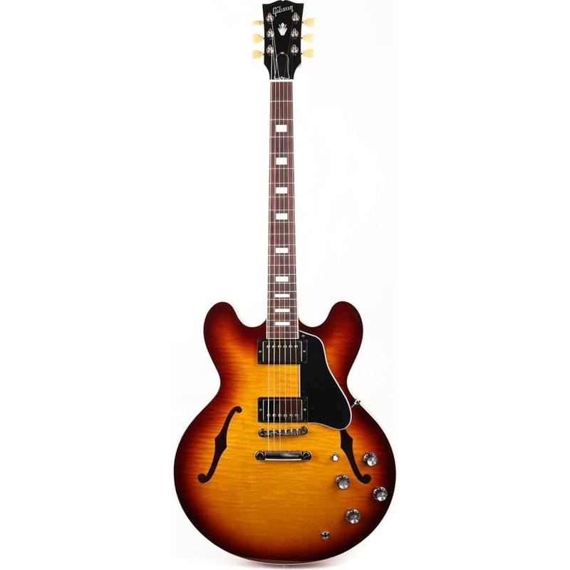 Gibson Guitar ES35F00ITNH1 ES 335 Semi-Hollow Electric Guitar - Iced Tea - Include Hardshell Case