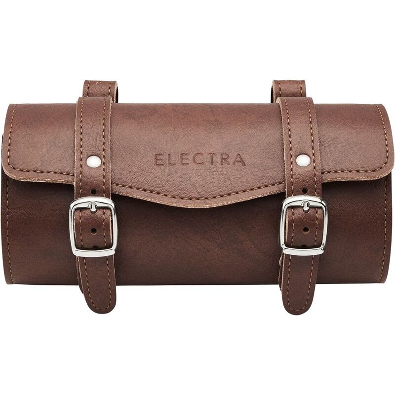 Electra Classic Faux Leather Tool Bag Brown Electra Classic Faux Leather Tool Bag Brown