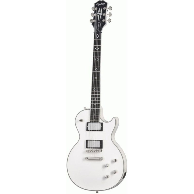 Epiphone EILYJCBWABNH3 Jerry Cantrell Les Paul Custom Prophecy Electric Guitar - Bone White - Include Hard Shell Case