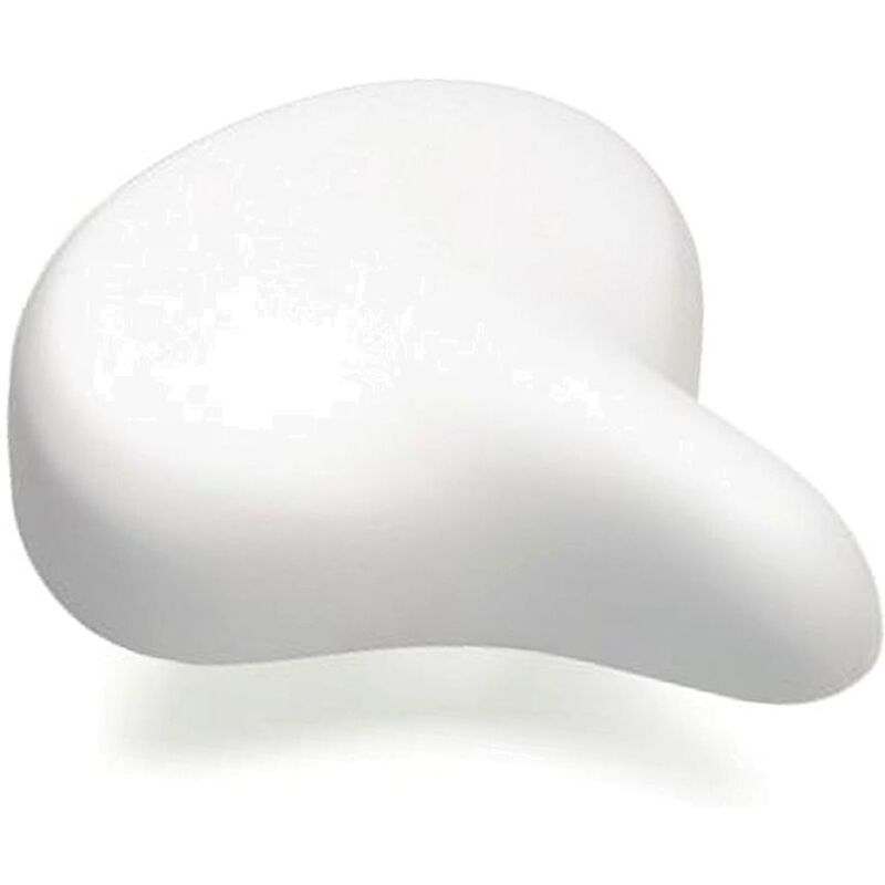 Electra Cruiser Saddle With Elastomers White