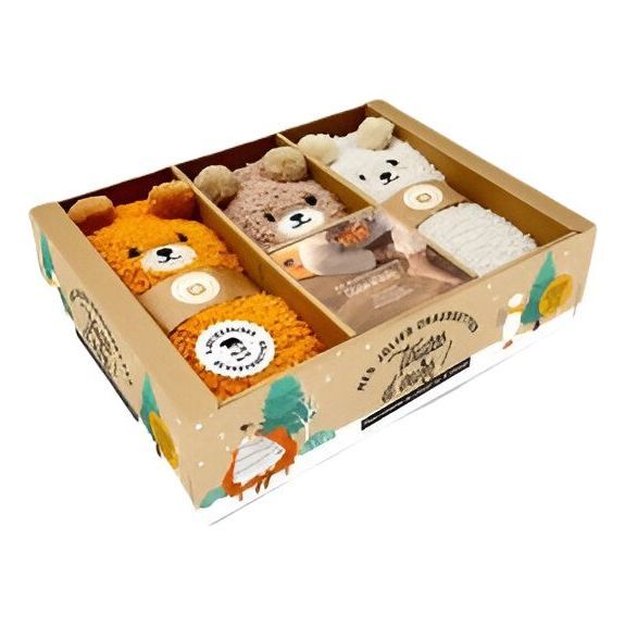 Coffret Mes Jolies Chaussettes Toutes D'ours | Larousse