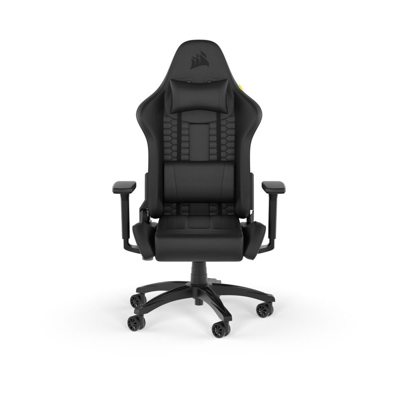 Corsair TC100 Relaxed Fabric Gaming Chair - Black/Black Corsair TC100 Relaxed Fabric Gaming Chair - Black/Black