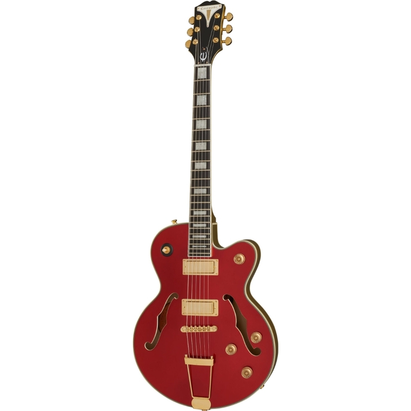 Epiphone ETUERUMGH1 Uptown Kat ES Semi-Hollow Electric - Ruby Red Metallic