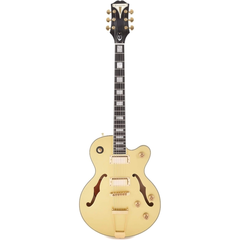 Epiphone ETUETGMGH1 Uptown Kat ES Semi-Hollow Electric - Topaz Gold Metallic