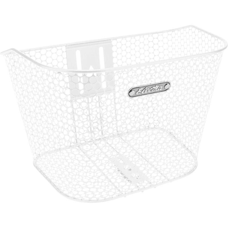 Electra Honeycomb Headset Mounted Basket White