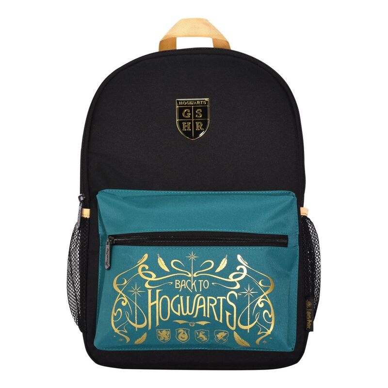 Blue Sky Studios Harry Potter - Back To Hogwarts Backpack - Black & Teal Blue Sky Studios Harry Potter - Back To Hogwarts Backpack - Black & Teal