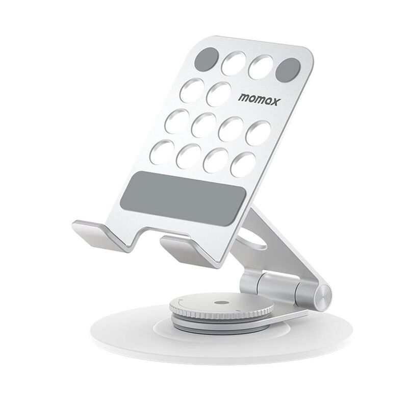 Momax Fold Stand Mila Rotatable Phone Stand - Silver