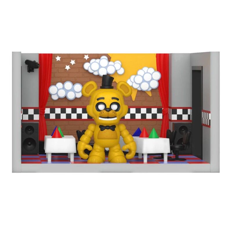 Funko Pop! Snap Five Nights At Freddy's Stage with Freddy Golden 3.5-Inch Vinyl Figure Playset Funko Pop! Snap Five Nights At Freddy's Stage with Freddy Golden 3.5-Inch Vinyl Figure Playset