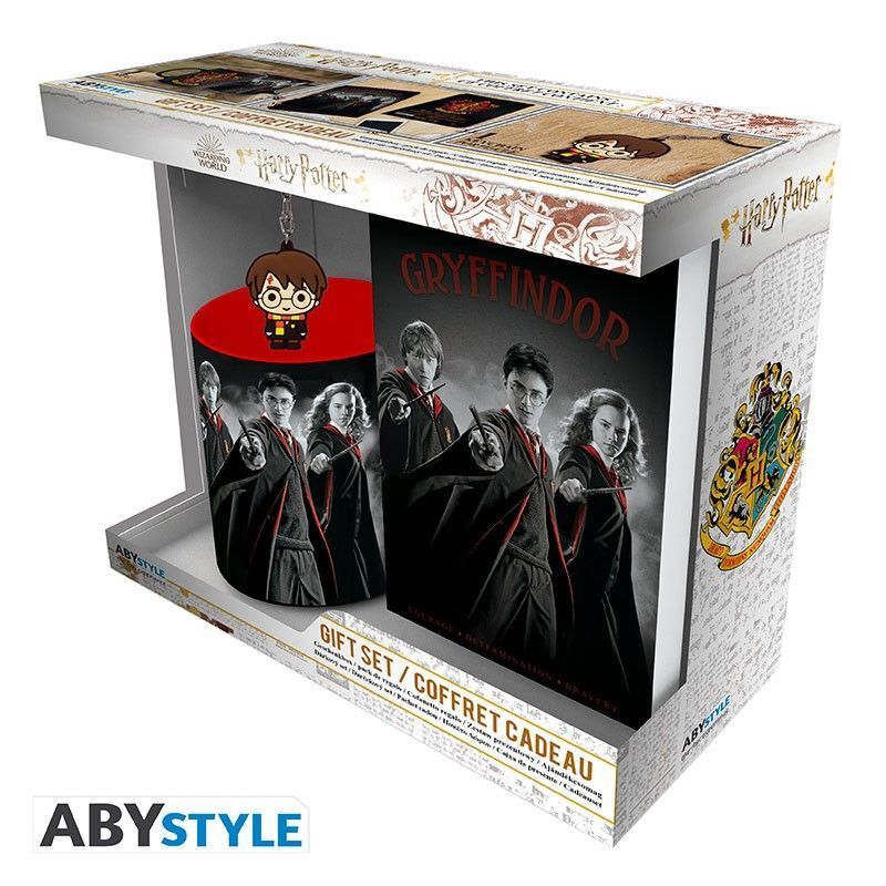 Abystyle Harry Potter Gift Set Hogwarts 320 ml Mug + Keyring + Notebook Abystyle Harry Potter Gift Set Hogwarts 320 ml Mug + Keyring + Notebook