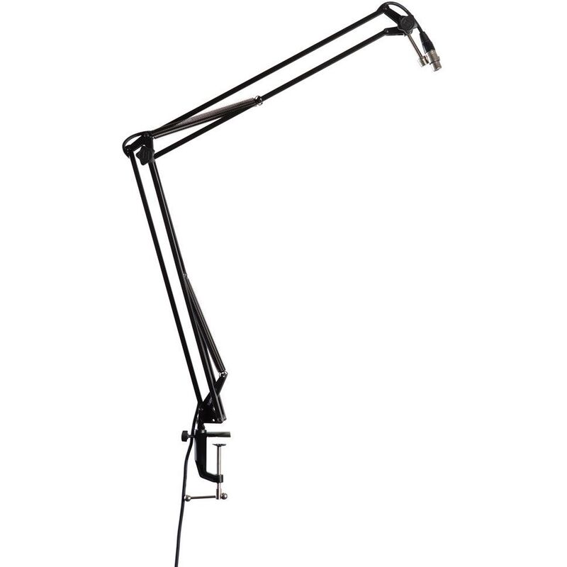 Gator Frameworks GFWMICBCBM1000 Desk-Mounted Broadcast Microphone Boom Arm