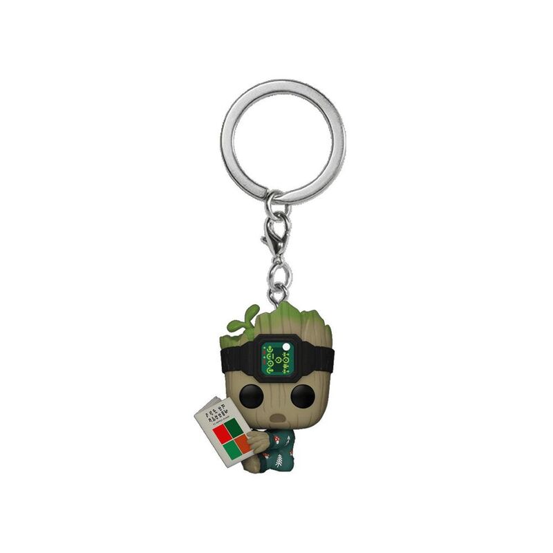 Funko Pocket Pop! Marvel I Am Groot Groot PJs with Book 2-Inch Vinyl Figure Keychain