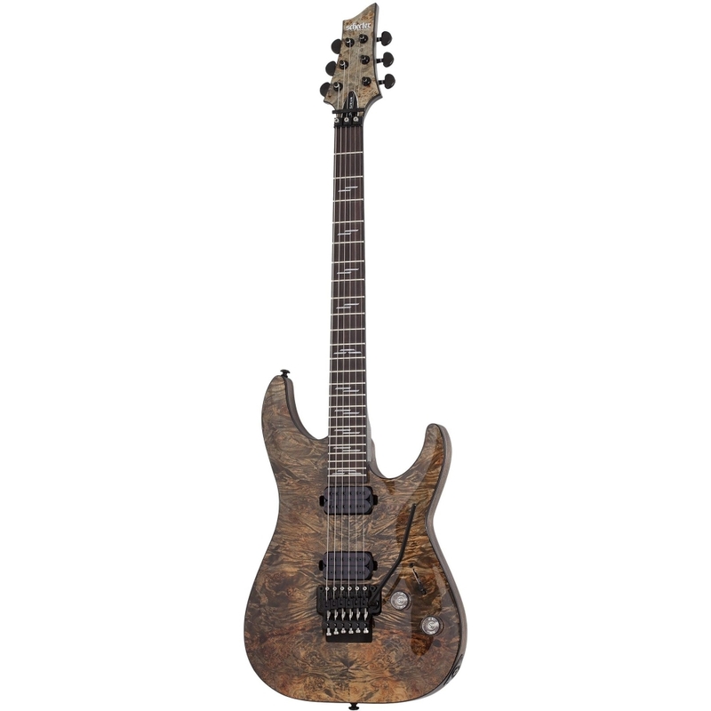 Schecter 2454 Electric Guitar Omen Elite-6 FR - Charcoal