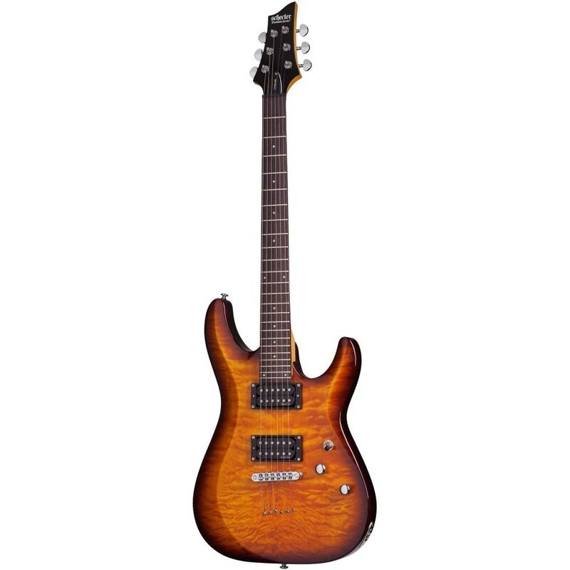 Schecter 444 Electric Guitar C-6 Plus - Vintage Sunburst