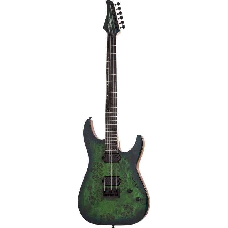 Schecter 3632 Electric Guitar C-6 Pro - Aqua Burst (AQB)