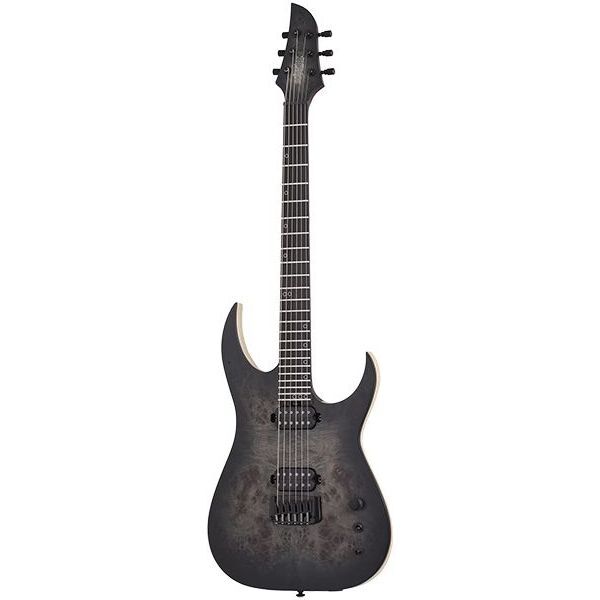 Schecter 827 Electric Guitar Keith Merrow KM-6 Strings MK-III Artist - Trans Black Burst (TBB)