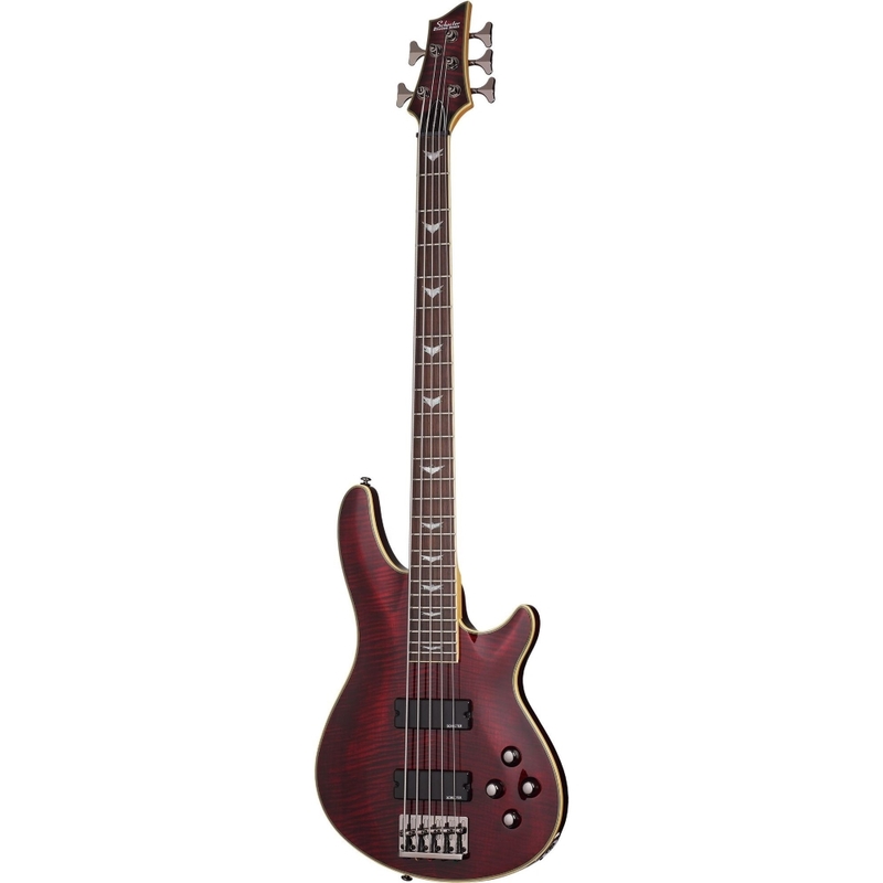 Schecter 2041 Electric Bass Omen Extreme 5 - Black Cherry (BCH)