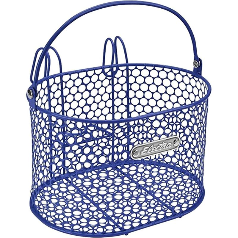 Electra Honeycomb Small Hook-Mounted Handlebar Basket Blue