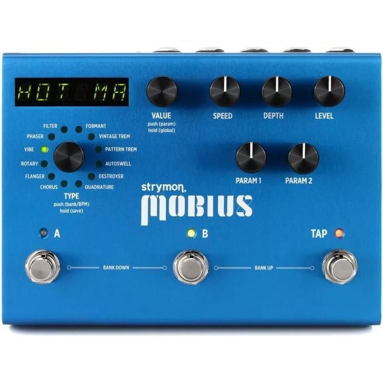 Strymon Mobius Multidimensional Modulation Pedal - Power Supply Included