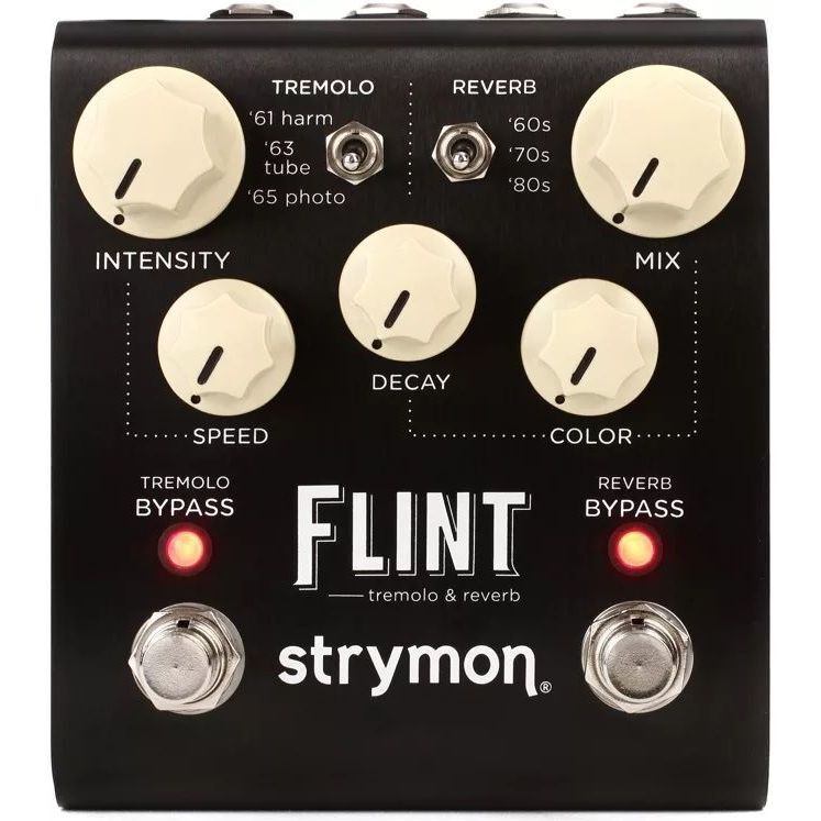 Strymon FlintTremRev Flint Tremolo And Reverb - Power Supply Included