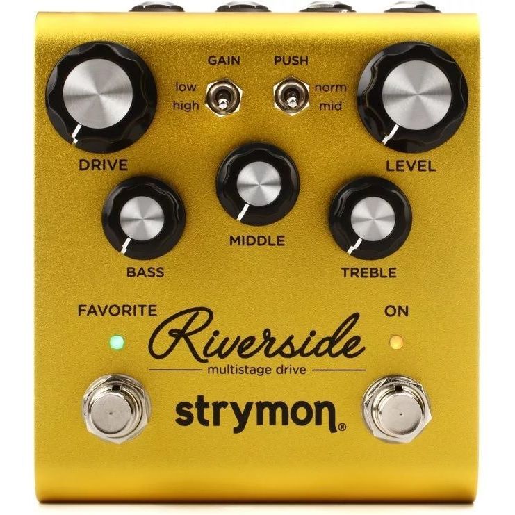 Strymon Riverside Multistage Drive Pedal - Power Supply Included