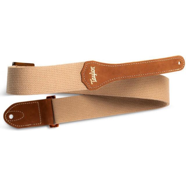 Taylor 4000-20 2-inch GS Mini Cotton Guitar Strap - Tan