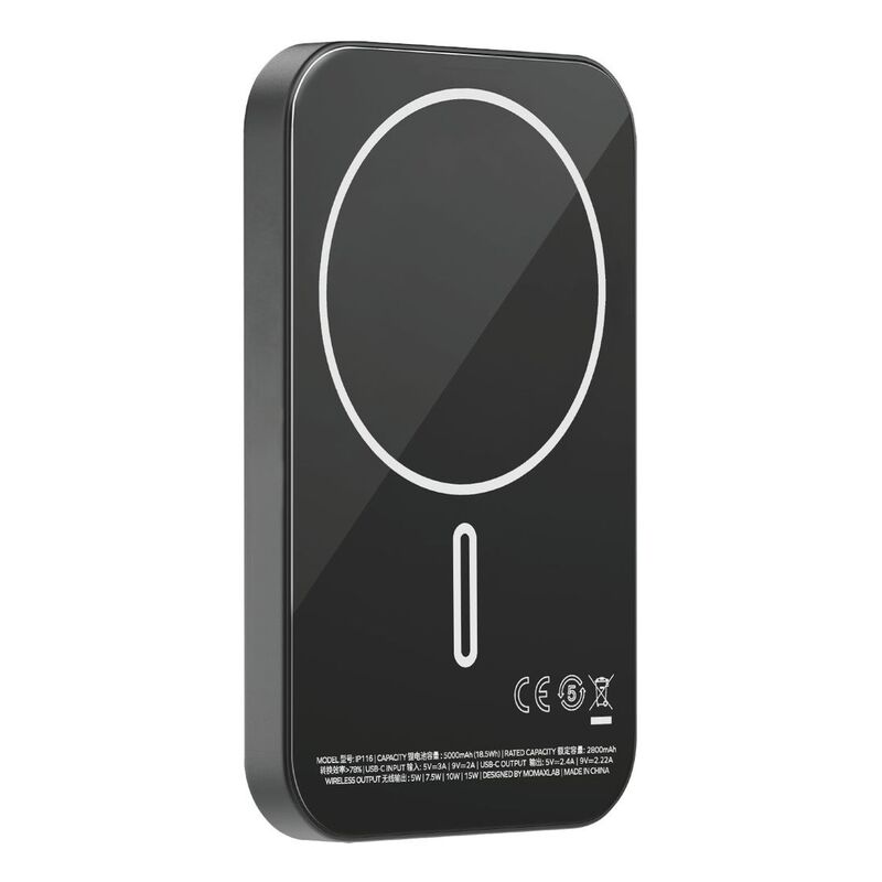 Momax Q.Mag X 5000mAh 15W Magsafe Wireless Power Bank