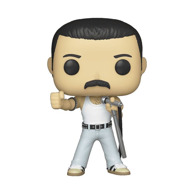 Funko Pop! Rocks Queen Freddie Mercury Radio Gaga 1985 3.75-Inch Vinyl Figure - FU33735