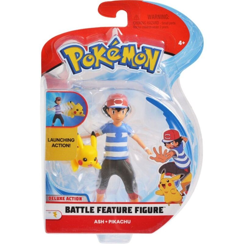 Jazwares Pokemon Battle Figure Feature Single (Assorted - Includes 1)