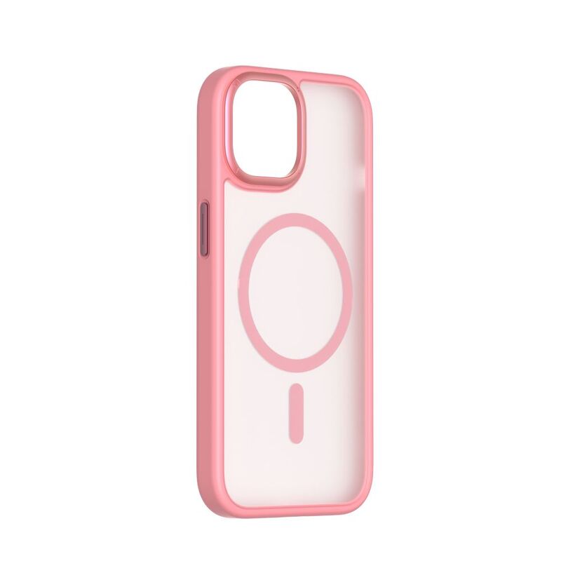 Momax Play Magnetic Case For iPhone iPhone 15 Pro 6.1-Inch - Pink Momax Play Magnetic Case For iPhone iPhone 15 Pro 6.1-Inch - Pink