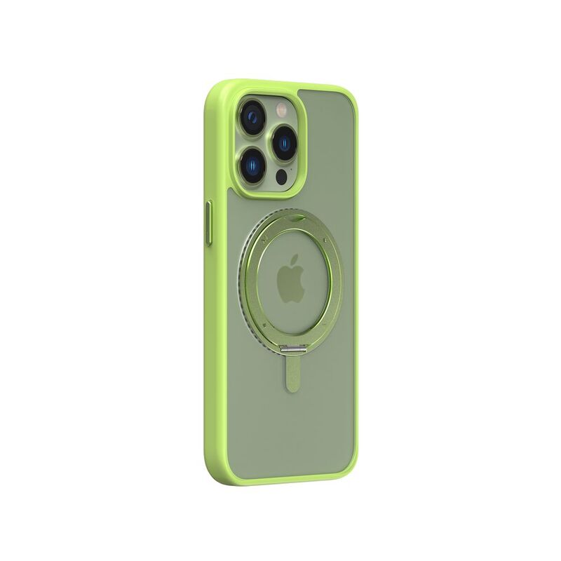 Momax Roller Magnetic Case For iPhone 15 Pro 6.1-Inch - Green Momax Roller Magnetic Case For iPhone 15 Pro 6.1-Inch - Green
