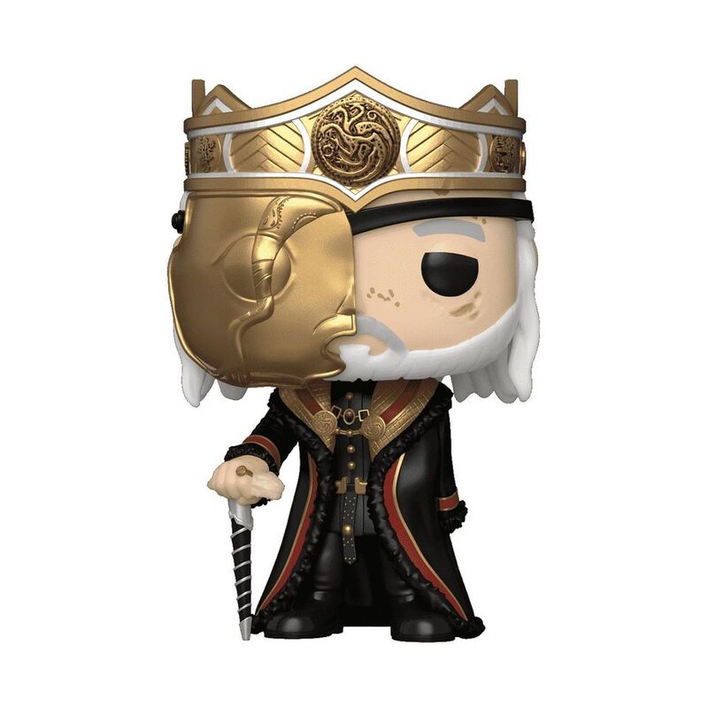 Funko Pop! Tv House Of The Dragons S2 Masked Viserys With Chase 3.75-Inch Vinyl Figure