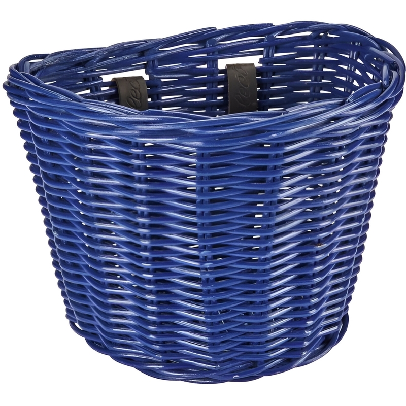 Electra Small Rattan Basket Blue