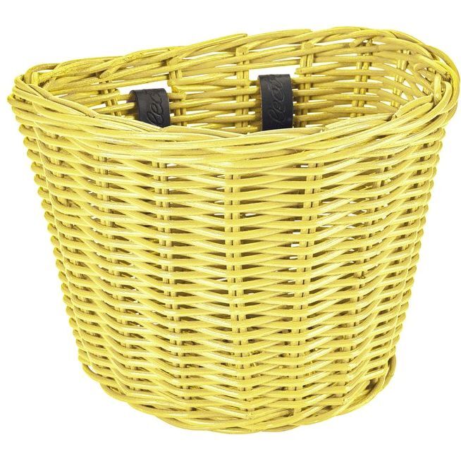 Electra Small Rattan Basket Yellow