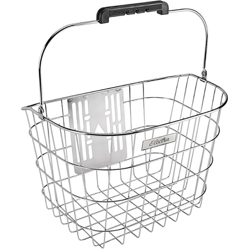 Electra Stainless Wire Quick Release Front Basket Silver