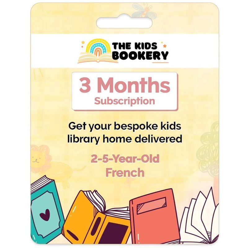 The Kids Bookery - 3 Months Kids Books Subscription - French (2 to 5 Years) The Kids Bookery - 3 Months Kids Books Subscription - French (2 to 5 Years)