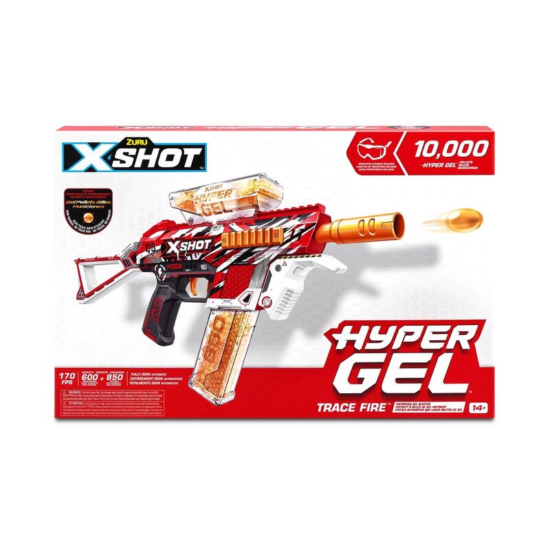 X-Shot Hyper Gel Medium Blaster With 10000 Gellets X-Shot Hyper Gel Medium Blaster With 10000 Gellets